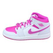 Fire Pink Mid-Top Sneaker Jordan , Pink , Dames