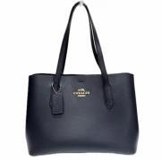 Pre-owned Leather totes Coach Pre-owned , Blue , Dames