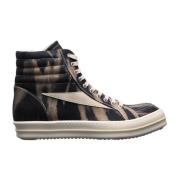 Denim Grafische Vintage Sneakers Rick Owens , Multicolor , Heren