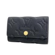 Pre-owned Fabric key-holders Louis Vuitton Vintage , Black , Dames