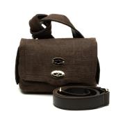 Stijlvolle Postina Jones Caiman Baby Tassen Zanellato , Brown , Dames