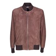 Bruine Bomberjack Aw24 PS By Paul Smith , Brown , Heren