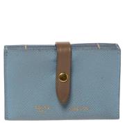 Pre-owned Leather wallets Celine Vintage , Blue , Dames