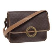 Pre-owned Leather celine-bags Celine Vintage , Brown , Dames