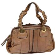 Pre-owned Leather handbags Chloé Pre-owned , Brown , Dames