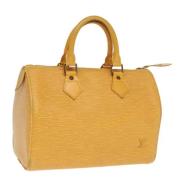 Pre-owned Leather louis-vuitton-bags Louis Vuitton Vintage , Yellow , ...