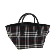 Pre-owned Nylon handbags Burberry Vintage , Black , Dames