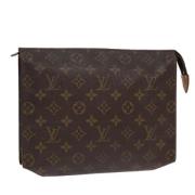 Pre-owned Canvas louis-vuitton-bags Louis Vuitton Vintage , Brown , Da...