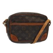 Pre-owned Canvas louis-vuitton-bags Louis Vuitton Vintage , Brown , Da...