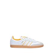 Suede Panel Sneakers Adidas , White , Heren