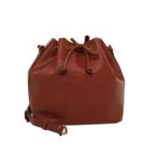 Pre-owned Leather louis-vuitton-bags Louis Vuitton Vintage , Brown , D...