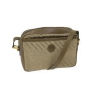 Pre-owned Canvas gucci-bags Gucci Vintage , Beige , Dames