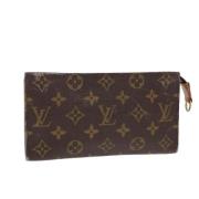 Pre-owned Canvas pouches Louis Vuitton Vintage , Brown , Dames