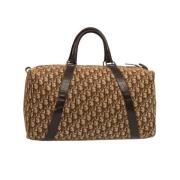 Pre-owned Canvas dior-bags Dior Vintage , Brown , Dames