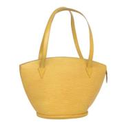 Pre-owned Leather louis-vuitton-bags Louis Vuitton Vintage , Yellow , ...