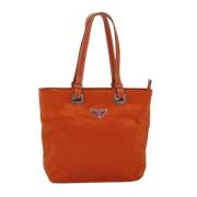 Pre-owned Nylon prada-bags Prada Vintage , Orange , Dames