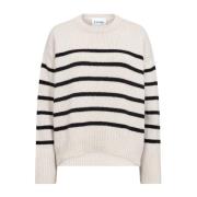 Merino Cashmere Pearl Sweater Levete Room , White , Dames