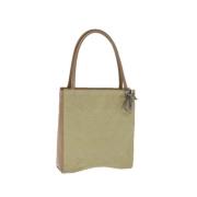 Pre-owned Nylon dior-bags Dior Vintage , Beige , Dames