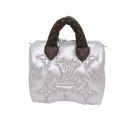 Pre-owned Nylon handbags Louis Vuitton Vintage , White , Dames