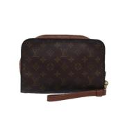 Pre-owned Canvas louis-vuitton-bags Louis Vuitton Vintage , Brown , Da...