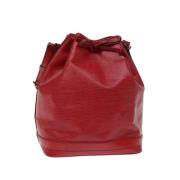 Pre-owned Leather louis-vuitton-bags Louis Vuitton Vintage , Red , Dam...