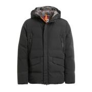 Kazu Jacket Parajumpers , Black , Heren