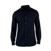 Regular Fit Overhemd Armani , Blue , Heren