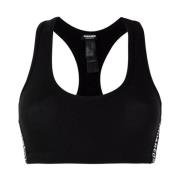 Zwarte sportbeha voor vrouwen Dsquared2 , Black , Dames