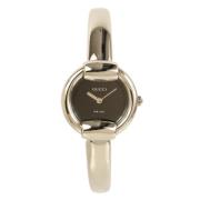 Pre-owned Metal watches Gucci Vintage , Gray , Dames