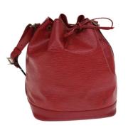 Pre-owned Leather louis-vuitton-bags Louis Vuitton Vintage , Red , Dam...