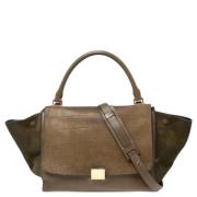 Pre-owned Leather celine-bags Celine Vintage , Brown , Dames