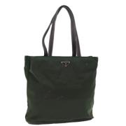 Pre-owned Nylon prada-bags Prada Vintage , Green , Dames