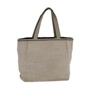 Pre-owned Canvas totes Prada Vintage , Gray , Dames