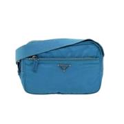 Pre-owned Nylon prada-bags Prada Vintage , Blue , Dames