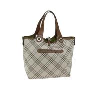 Pre-owned Nylon handbags Burberry Vintage , Beige , Dames