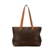 Pre-owned Fabric totes Celine Vintage , Brown , Dames