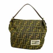 Pre-owned Canvas handbags Fendi Vintage , Green , Dames