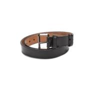 Pre-owned Leather belts Burberry Vintage , Black , Dames