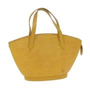 Pre-owned Leather louis-vuitton-bags Louis Vuitton Vintage , Yellow , ...