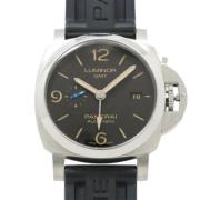 Pre-owned Stainless Steel watches Panerai Pre-owned , Black , Heren