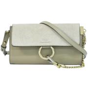 Pre-owned Leather crossbody-bags Chloé Pre-owned , Gray , Dames