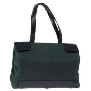 Pre-owned Nylon prada-bags Prada Vintage , Green , Dames