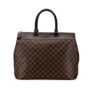 Pre-owned Canvas handbags Louis Vuitton Vintage , Brown , Dames