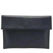 Pre-owned Leather clutches Marni Pre-owned , Blue , Dames