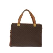 Pre-owned Leather handbags Celine Vintage , Brown , Dames