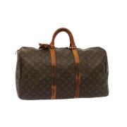 Pre-owned Canvas louis-vuitton-bags Louis Vuitton Vintage , Brown , Da...