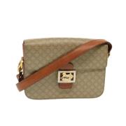 Pre-owned Canvas celine-bags Celine Vintage , Beige , Dames