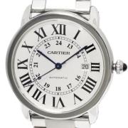 Pre-owned Metal watches Cartier Vintage , Gray , Heren