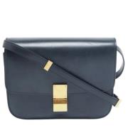 Pre-owned Leather celine-bags Celine Vintage , Black , Dames