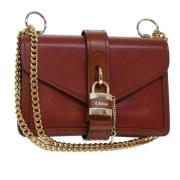 Pre-owned Leather shoulder-bags Chloé Pre-owned , Brown , Dames